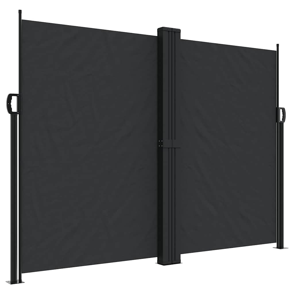 Toldo lateral extensible resistente a roturas: protección solar y viento para terraza 8