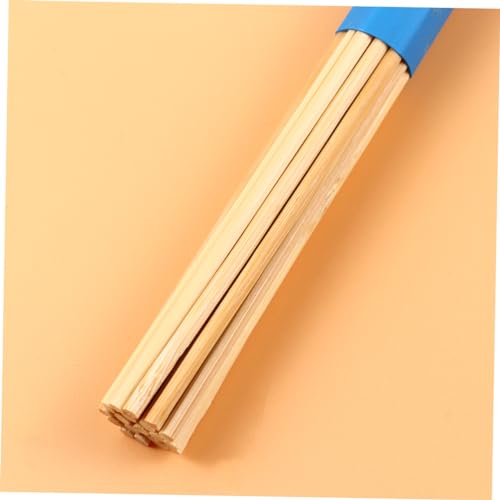 Vaguelly - Juego de 1 par de cepillos para batería de madera, para música jazz y folk miniatura 5