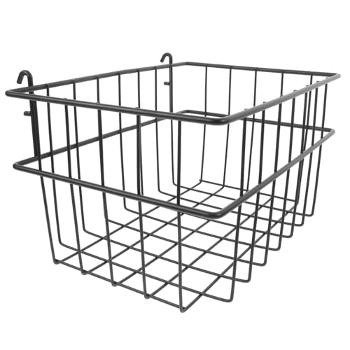 Unomor Pegboard Bins Heavy Duty Storage Baskets Wire Shelf Organizer No Drill Mount Multi-functional Wall Hanging