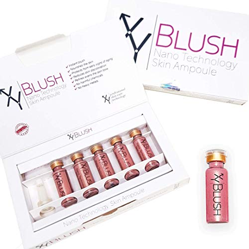 Xy Professional Bb Glow Blush Pigment Foundation Ampoule Primer Smile Facial Skin Serum Starter Kit- Bb Blush Treatment Korea Microneedling Academy Supplies Pink Color #TOP3