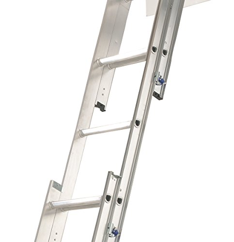 Abru 37000 3 Section Compact Aluminium Loft Ladder, Comfort D-Shaped Rungs, Inc. Stowing Pole, 150kg Load Capacity, Safety Certification EN14975, 5 Year Guarantee 4 Abru 37000 3 Section Compact Aluminium Loft Ladder, Comfort D-Shaped Rungs, Inc. Stowing Pole, 150kg Load Capacity, Safety Certification EN14975, 5 Year Guarantee - Image 4