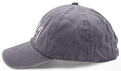 Gorra de béisbol para mujer gris que soluciona los días de sol con comodidad 3