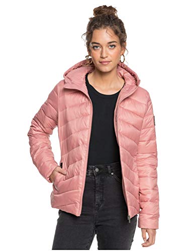 Roxy Coast Road-Doudoune légère, compacte et déperlante pour Femme, Ash Rose, FR (Taille Fabricant : XS)