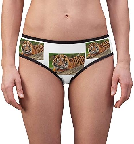 Sumatran Tiger Panties, Sumatran Tiger Underwear, Briefs, Cotton Briefs, Funny Underwear, Panties For Women