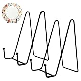Display Ständer, 2 Stück 6 Zoll Metall Tellerständer Staffelei, Dekoteller...