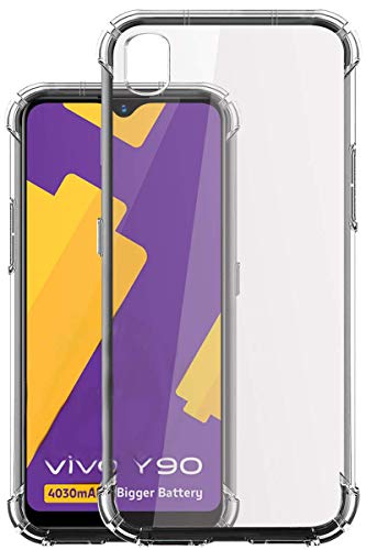 Image of COVERBLACK Back Cover for Vivo Y90 -Vivo 1908 - Transparent