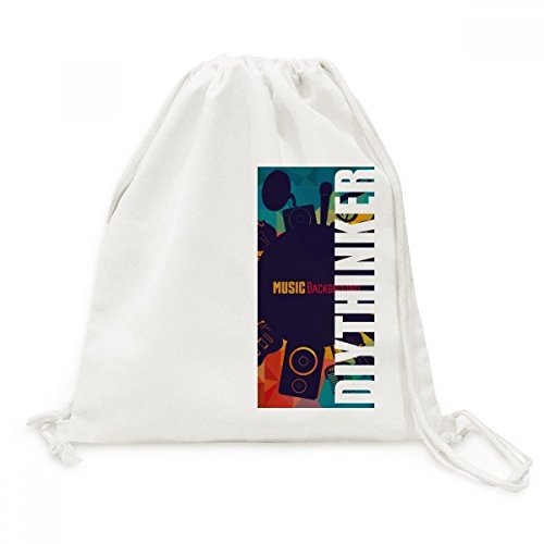 Sac à dos à cordon DIYthinker pour voyage et sorties culturelles