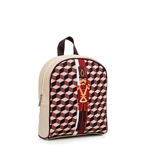 Lequiqui Mochila Lequikids Cartoon Soldado Chumbo Infantil Vermelho