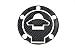 3D Carbon Fiber Tank Gas Cap Pad Filler Cover Sticker Decals For YAMAHA All R15 R25 R3 MT-25 MT-03