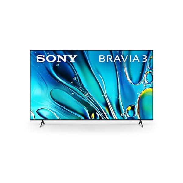 Sony 75-Inch Class 4K Ultra HD BRAVIA 3 LED Smart TV with Google TV, Dolby Vision HDR, and Exclusive Features for PlayStation®5 (K-75S30), 2024 Model