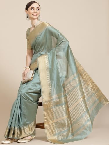 Image of SERONA FABRICS Ethnic Saree (or) Sari for Women, Ideal for Wedding, Party, Festive & Daily Wear