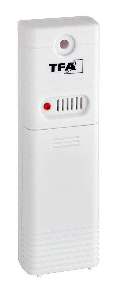 TFA Dostmann Prisma TFA 30.3063 termometr radiowy (czarny z bateriami)