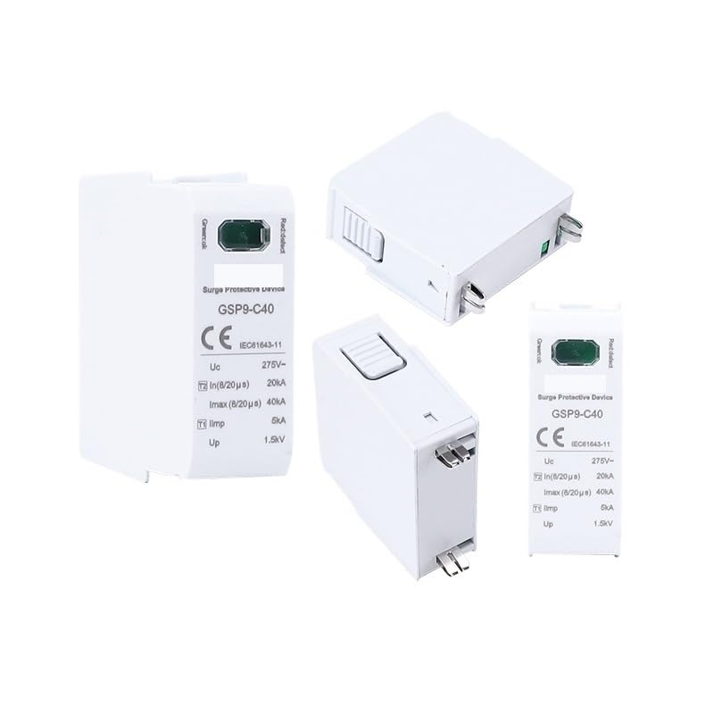 GSP9 AC DC SPD Replace Core 275V 385V 400V 440V 600V 1000V 1500V Surge Protector Device 12.5KA 40KA(12.5KA-275VAC(1P-4P))