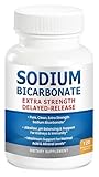 Sodium Bicarbonate Capsules Extra Strength 1300mg Organic Use Sodium Bicarbonate Tablets. Pure Bicarbonate of Soda Strongest Pill of Bicarbonato De Sodio para Tomar Available 120 Sodium Tablets