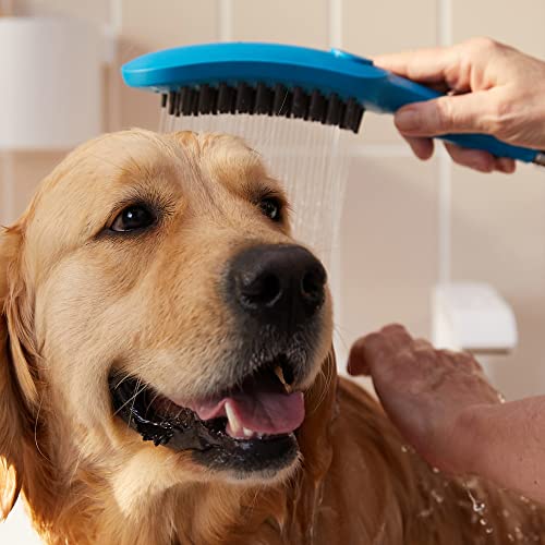 Hansgrohe Dog Shower Pet -Inch Handheld Shower Head Set Contemporary 3-Spray Fur Spray, Leg Spray, Paw Spray Attachment With Quick Connect And Hose With Quickclean With Hose In Sky, 1.75 Gpm, 04974540 #TOP1