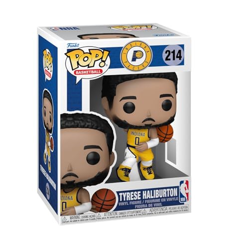 Funko Pop! NBA: Pacers - Tyrese Haliburton - NBA Players - Figura de Vinilo Coleccionable - Idea de Regalo - Mercancia Oficial - Juguetes para Niños y Adultos - Sports Fans