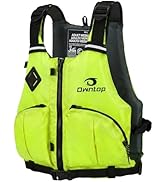 Owntop Women & Men Swim Vest for Kayaking & Paddle Sports, Adjustable Swimming Vest for Adult, La...
