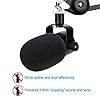 SUNMON Microphone Windscreen Compatible with Rode PodMic- Professional Foam Pop Filter & Mic Cover for Studio Podcasting, Reduces Plosives & Wind Noise (Black) #1