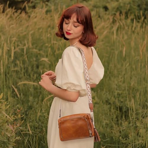 Womens Crossbody Purses,Vegan Leather Medium Cross Body Purses Bag for women,Crossbody Messenger Bag Built in Wallet2