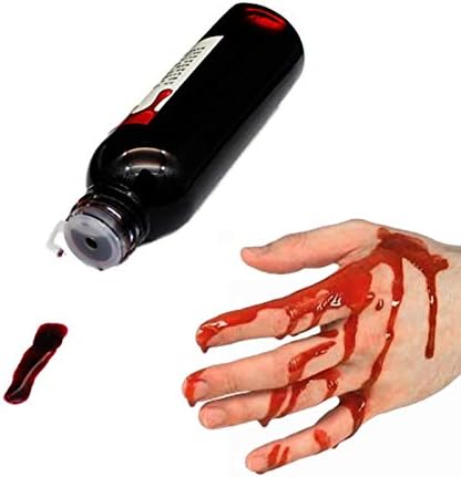 Amazon リアルな血のり ハロウィン コスプレ 静脈色タイプ ゾンビ 血だらけ 洗える 落とせる コスプレ 仮装 通販