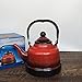 Bouilloire Émaillée Queue Unique Émail Bouilloire Bouilloire Maison Série Ombre Rouge 琅 琅 Pot, Ancien Pot De Cloche 2,5L
