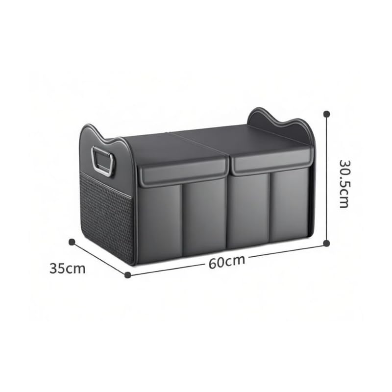 Kofferraum Organizer für Renault Clio V/5 (ab Bj.2019), Autotasche Box Rücksitz Organizer für Aufbewahren und Organisieren von Dingen Zubehör,M