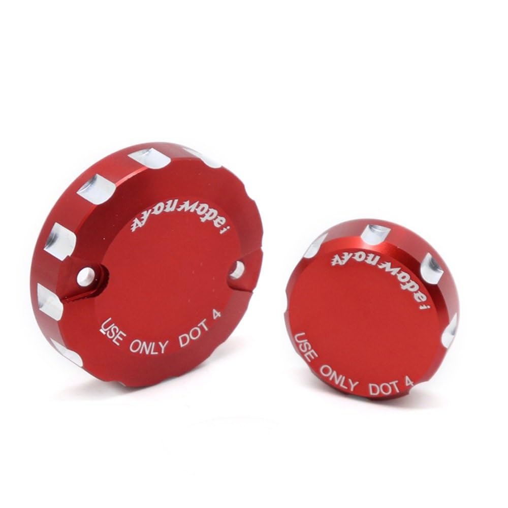 Tappo Serbatoio Liquido Freni In Alluminio CNC Per Aprilia RSV 1000 Mille R (2004-2008)
