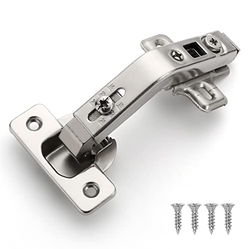 Knoklock 2 Pack 135 Degree Cabinet Hinges Full Overlay Face Frame Lazy Susan Cabinet Cupboard Door Hinges Kitchen Cabinet Hinges With Screws #TOP5