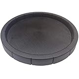 Fuongee Reptile Feeding Dish Bowl Food and Water Bowl Tortoise Dish Reptile Tank Decor, Dia 6.7 Inches, Round
