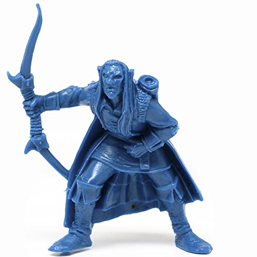 Fantasy Battles Theme Creature Mini Action Figure Playset- Elves 2ʺ Fantasy Figures - XL 1/32nd Scal