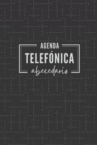 Agenda Telefónica con Abecedario: Listín telefónico ordenación de la A-Z | 324 registros | Cuaderno con índice alfabético | Agenda de teléfonos ... letra grande (Agendas Telefónicas Florales)