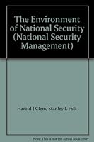 The Environment of National Security, National Security Management Series B0006CX1O4 Book Cover