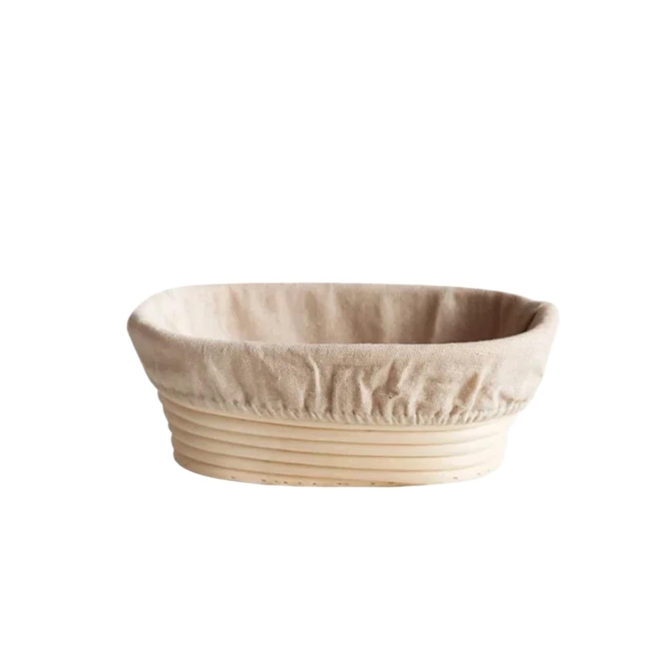 Cestino Per La Lievitazione Del Pane Ovale for la casa Baker Cestino for la lievitazione del pane Cestino for la fermentazione della pasta in rattan naturale Utensili for la cottura del pane Utensili
