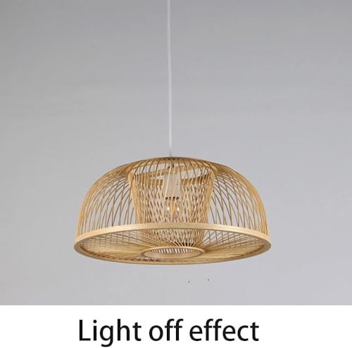 Suspension bambou tissé pour une ambiance japonaise apaisante dans votre chambre - 2