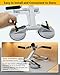 Arm Bike for Physical Therapy, 4 Training Modes Portable Indoor Arm Cycle, Table Top, Adjustable Resistance, Suitable for arm and Shoulder Rehabilitation Training