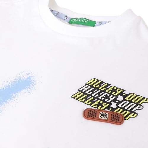 Image of United Colors of Benetton Regular Fit Round Neck Printed T-Shirt