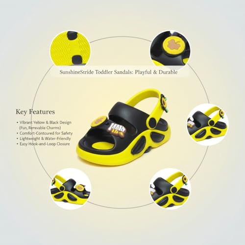 Image of GLJ Kids Comfort Clogs Sandals for Boy and Girl, 1 to 14 Years, Two-Strap Design, Easy to Wear Slip On, Dust and Waterproof, 1100