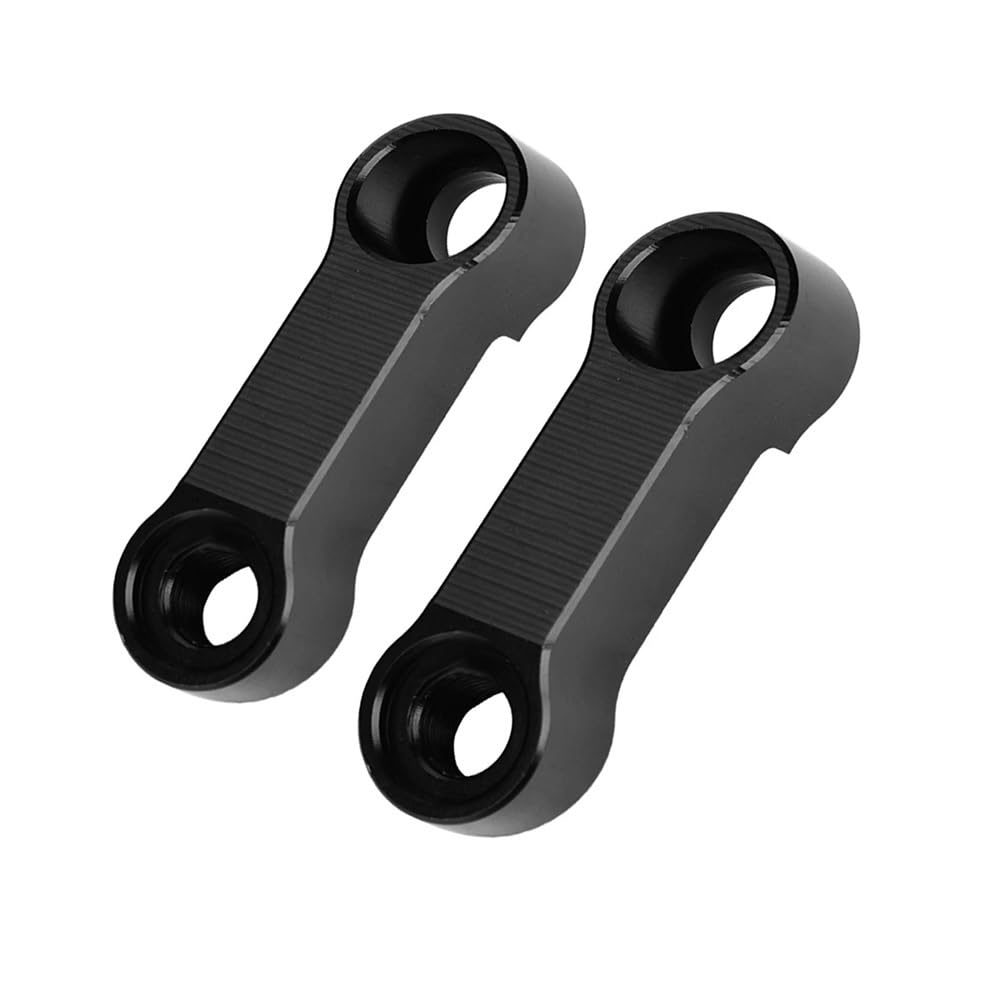 2 szt. lusterek wstecznych motocyklowych, uniwersalny adapter, podstawa ze stopu aluminium, śruba, akcesoria motocyklowe