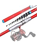 ◆ SURF FISHING RODS: Stabiler und langlebiger rutschfester Metallgriff