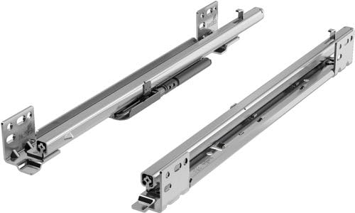 Hettich Quadro FAQ Side Mount Undermount Drawer Slide, 21" Drawer