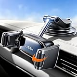 LISEN Snapmount Handy Halterung Auto - [Rollen Design] [0,1 s Gleitet Hinein] Handyhalterung Auto mit Vakuum Saugnapf, 360° Drehbar KFZ Autohalterung für iPhone 17 Pro Max & Android mit Dicke Hüllen