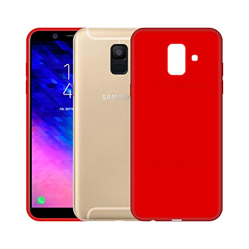 Image of Case Creation Luxurious OG Series for Samsung On6 Case Cover,Anti-Dirty Slim Case Frosted Matte Cute Candy TPU Raised Bezel (Splash of Color) Back Cover for Samsung Galaxy On6 -Wine Red