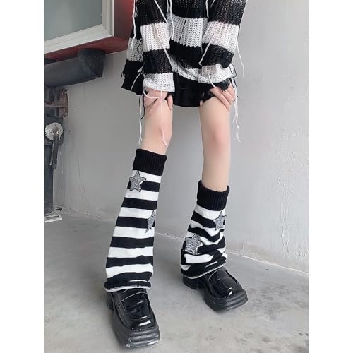 Image of Sexybody Women's Leg Warmers Fashion Knit Warmers Long Socks Cute Y2K Kawaii Japanese Lolita Harajuku Accessories for Girls