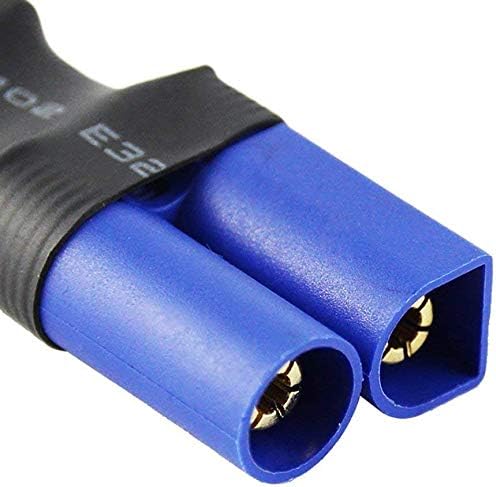 4pcs T Plug Deans Style Wireless Connector T-Plug to EC5 Male Female Style Adapter for RC Lipo Battery Toy