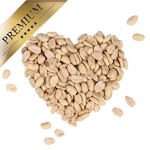 Lyra Pet® | 25 kg Erdnusskerne Splits | Wildvogelfutter Ganzjährig | Nährstoffreiches Streufutter | Energiespender für Alle Wildvögel | Erdnüsse ohne Schale | Vogelfutter für Sommer und Winter
