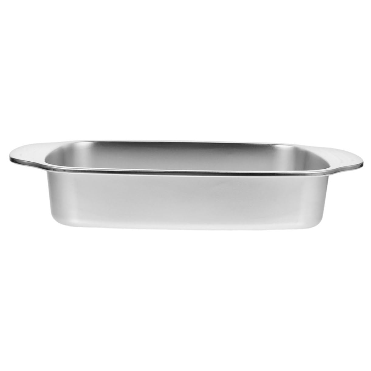 HOOTNEE Stainless Steel Portable Roasting Tray for Fish and Lobsters Durable Rectangular Serving Pan Lightweight Easy to Clean for Home and Restaurant Use