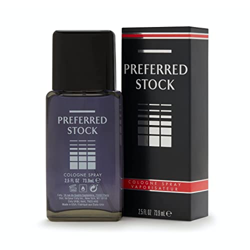 Stetson Preferred Stock Cologne Spray For Men By Stetson 2.5 Fluid Ounce Spray Bottle A Sophisticated Blend Of Sandalwood, Vetiver & Citrus #TOP1