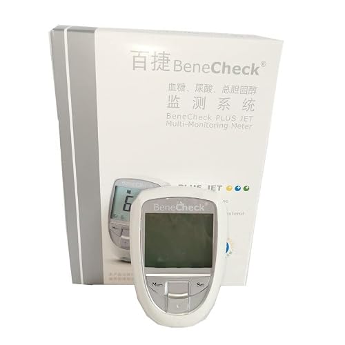3 in 1 Cholesterol Meter Cholesterol Test Meter Kit Cholesterol Analyzer TC GLU UA Test + Strips