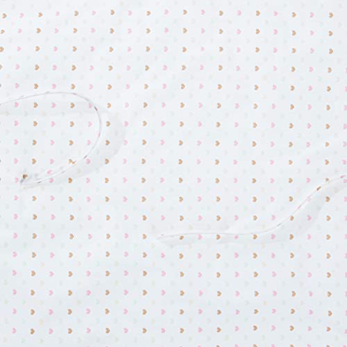 Trocador para Bebê Portátil Estampado Amor Rosa, Biramar Baby, Rosa