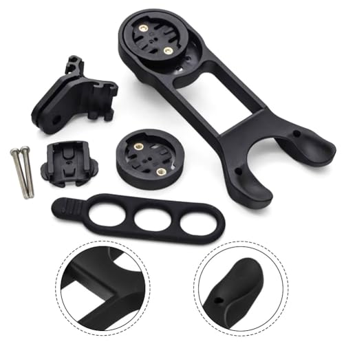 ReachMall Bike Computer Mount, Aluminium Alloy Handlebar Holder for Garmin Bryton Cateye, Compatible with H11 H36 Road Bike,